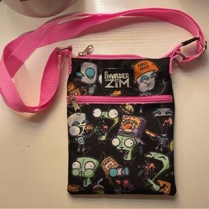Hot Topic Invader Zim crossbody bag